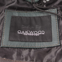 Oakwood Veste/Manteau en Cuir en Vert