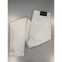 Balenciaga Jeans aus Baumwolle in Weiß