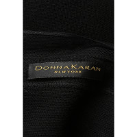Donna Karan Oberteil aus Wolle in Schwarz