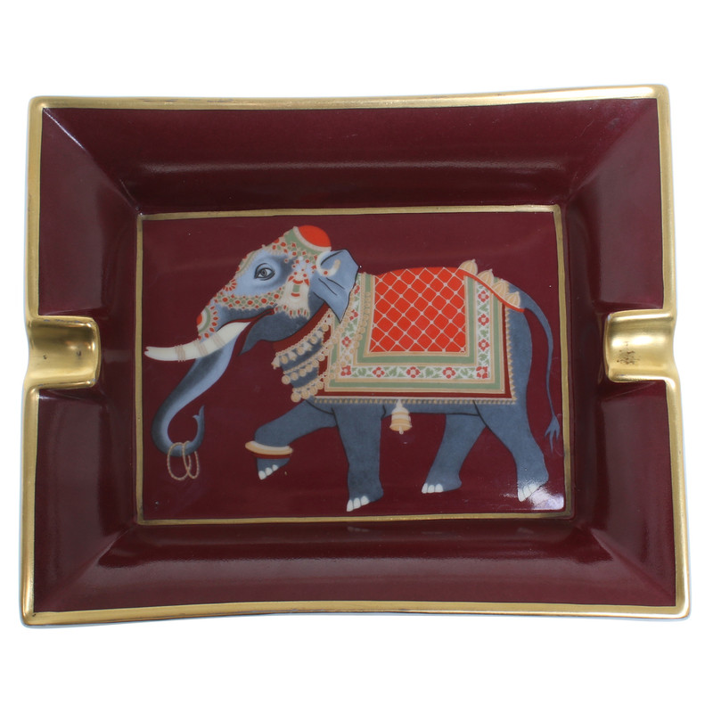 Hermès Ashtray with elephant motif