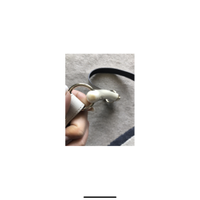 Yves Saint Laurent Gürtel aus Horn in Weiß