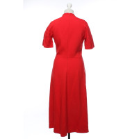 Victoria Beckham Dress Viscose in Red