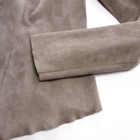 Jitrois Jacket/Coat Leather in Grey