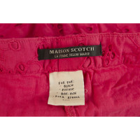 Maison Scotch Shorts aus Baumwolle in Rosa / Pink