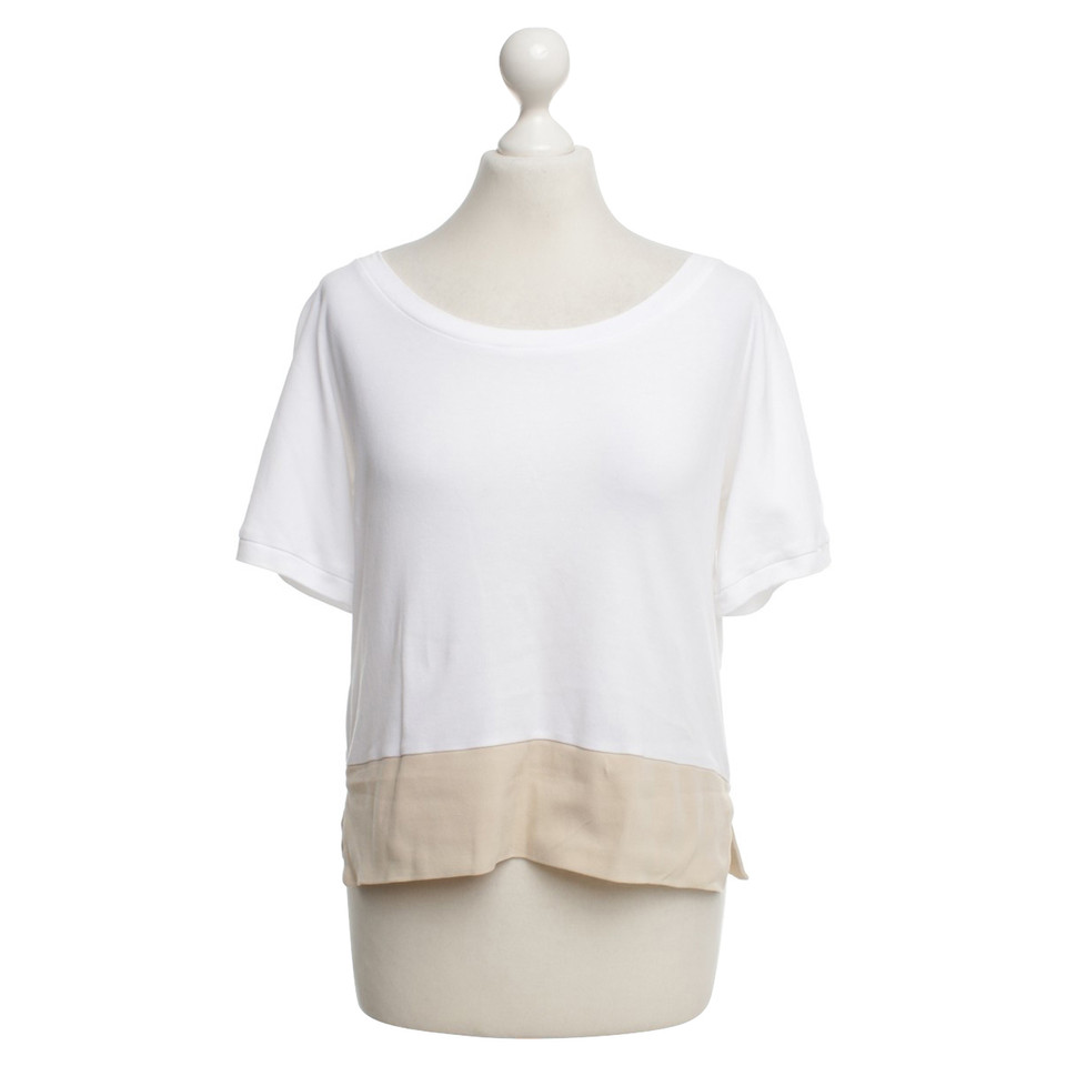 Chloé T-shirt in white / beige