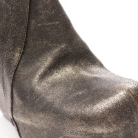 Rick Owens Ankle boots Leather in Gold