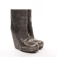 Rick Owens Ankle boots Leather in Gold
