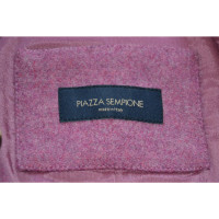 Piazza Sempione Jacket/Coat Wool in Fuchsia