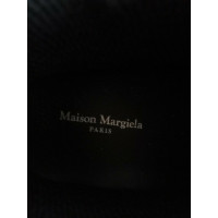 Maison Martin Margiela Sneaker in Pelle verniciata in Argenteo