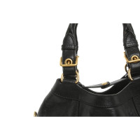 Carshoe Handbag Leather in Black