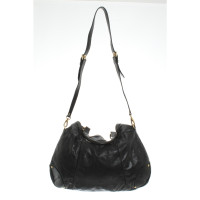 Carshoe Handbag Leather in Black