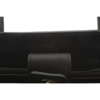 Mont Blanc Handbag Leather in Black