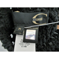 Just Cavalli Hut/Mütze aus Baumwolle in Schwarz