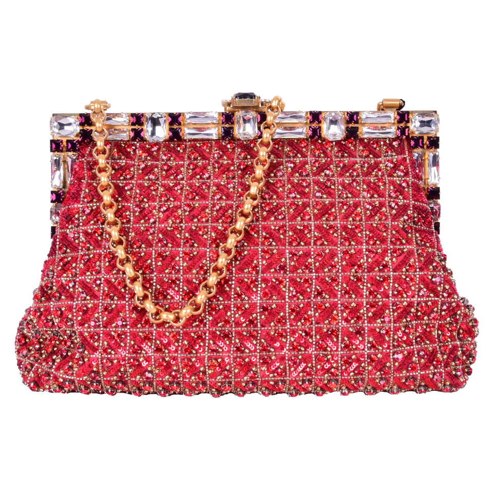 Dolce & Gabbana Handbag Cotton in Red