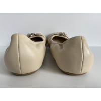 Christian Dior Slippers/Ballerinas Leather in Beige