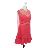 Three Floor Kleid in Rosa / Pink