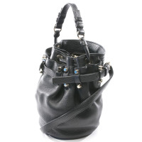 Alexander Wang Diego Bucket Bag Small en Cuir en Noir