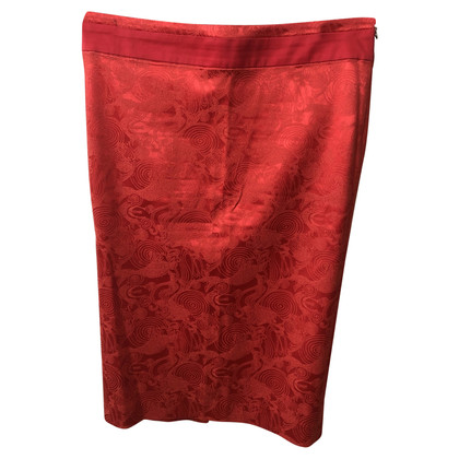 Just Cavalli Skirt Cotton in Red
