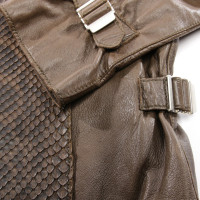 Sylvie Schimmel Jacket/Coat Leather in Brown