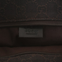 Gucci Tote Bag aus Canvas in Braun