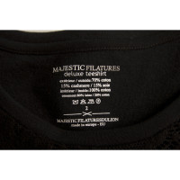 Majestic Filatures Top Cotton in Black