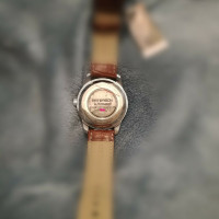 Paterson Armbanduhr aus Leder in Braun