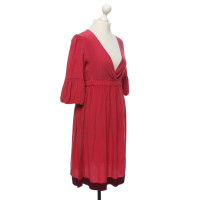 Erika Cavallini Robe en Soie en Rouge