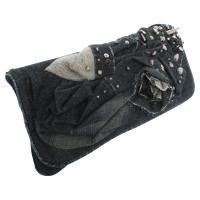 Blessed & Cursed clutch met jeans Drape