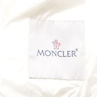 Moncler Jas/Mantel in Crème