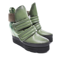 A.S.98 Ankle boots Leather in Green