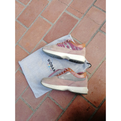 Hogan Lace-up shoes in Pink