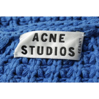 Acne Breiwerk Katoen in Blauw