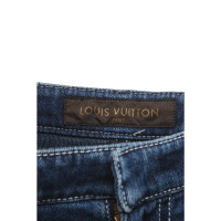 Louis Vuitton Jeans in Cotone in Blu