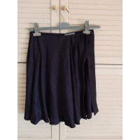 Emporio Armani Skirt Viscose in Blue