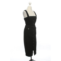 Grlfrnd Kleid aus Baumwolle in Schwarz