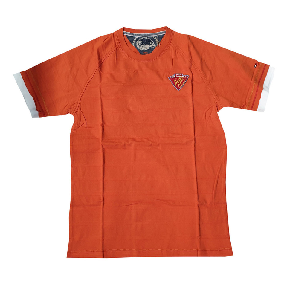 Tommy Hilfiger Top Cotton in Orange