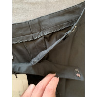 René Lezard Trousers Cotton in Black
