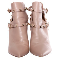 Valentino Garavani Ankle boots Leather in Nude