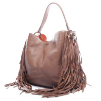 Prada Shopper Leather in Brown