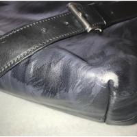 Emporio Armani Shopper Leather in Black