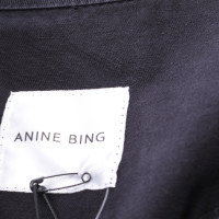 Anine Bing Veste/Manteau en Coton en Noir
