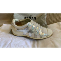 Hogan Trainers Canvas in White