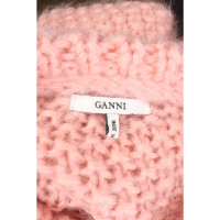 Ganni Tricot en Laine en Rose/pink