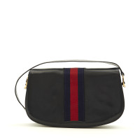 Gucci Schoudertas Leer in Blauw