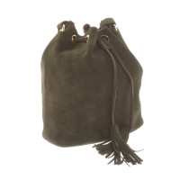 Bogner Handtasche aus Wildleder in Oliv