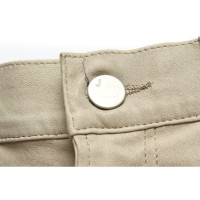 J Brand Trousers Leather in Beige