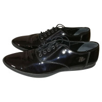 Hogan Lace-up shoes Patent leather in Black