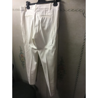 Pinko Trousers Viscose in White