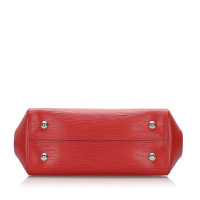 Louis Vuitton Marly BB Leer in Rood