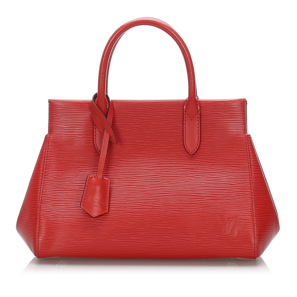 Louis Vuitton Marly BB Leer in Rood